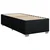 Vidaxl Box spring postelja z vzmetnico črn 90x190 cm blago
