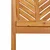 Vidaxl Komplet za jedilnico v vrtu 3 pcs Rjava 200 x 90 x 74 cm