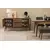 Hanah Home Trpezarijski set Vina 03 1053, 7 delova, Antracit
