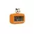 iTOTAL Sat Budilnik Cats Digitalni Narandzasti XL2836