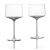 Komplet 2 kristalnih kozarcev za koktajle Zone Rocks, 270 ml