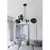 Luster na sajli IDEA 4xE27/15W/230V crna