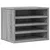 Organizator za stol boja hrasta 36x26x29,5 cm konstruirano drvo