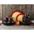 Creatable Kombinirani Servis Hot Red, 16-Delni