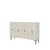 Hanah Home komoda Enlem 120, 120 cm, bela / travertin
