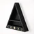 Hanah Home Zidna polica Cry001-S, 30x30x6 cm, Crna