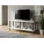 TV omarica SOLE 120 cm, bela