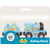 Bigjigs Rail Blue stroj s tenderjem + 2 tirnici
