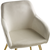 8 Marilyn Velvet-Look Chairs gold - smetana/zlatotectake