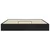 Otomanski krevet s pohranom Crni Hrast 203 x 160 x 25 cm