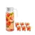 Komplet vrča 1000ml in 6 kozarcev 250ml 81111