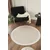 Conceptum Hypnose okrugli tepih Sisalux 3085, prečnik 120 cm, bež