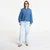 Srajca Calvin Klein Jeans Cropped Ls Shirt Blue S
