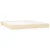 Vidaxl Box spring postelja z vzmetnico LED krem 180x200 cm blago