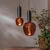 STAR TRADING Globus LED G125 Cognac Apple E27 2W 1.800K