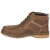 Timberland za moške. TB0A2NFPF131 Rjavi usnjeni škornji Larchmont z vezalkami srednjega čevlja Chukka (46), Rjava, Ravna stran, &#