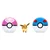 ORBICO Komplet pasov Clip 'n' Go Poké Ball