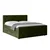 Livetastic BOXSPRING POSTELJA 180 cm  x 200 cm , les, kovina, umetna masa, tekstil zelena