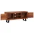 TV ormar boja meda 112 x 30 x 48 cm Masivno bagremovo drvo