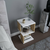HANAH HOME Noćni stočić Carter White Oak