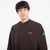 Mikina adidas Equipment Blocked Half-Zip Aurora Coffee L
