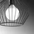 Opviq Luster Vazo-2926, 116cm 25x25 cm, Crni