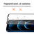 Folija za zastitu ekrana GLASS Nillkin za iPhone 12/12 Pro (6.1) crni PC Shatterorof