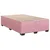 Vidaxl Box spring postelja z vzmetnico roza 120x200 cm žamet