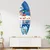 WallXpert dekorativna daska za surf od pleksiglasa Mvsf42L, ilustracija Monaka sa trkačkim bolidom i obalom, 50 x 100 cm
