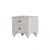 Hanah Home Noćni stočić Rb-185-08, 45x45x40 cm, Beli