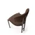 Hanah Home Stolice Muriz 4970, 2 stolice, Smeđe