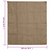 Jutene vreće 30 kom 100 x 110 cm 100 % juta 340 g/m2