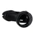 Brutus Denial Silicone Chastity Cage Set Black