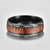 Prsten OR-17112 - Crna / Smeđa / 55mm KP17112