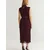 Trendyol Milla Ženska haljina Twoss25El00118, Bordo