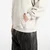 Mikina REPRESENT Represent Owners Club Script Hoodie Cream Marl S