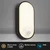 Brilo - LED spoljašnje zidno svetlo sa senzorom pokreta LED/12W/230V IP65 crno