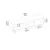 Hanah Home TV Komoda Luga, 180x44,7x29,8 cm, Hrast