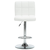 vidaXL Okretne barske stolice od umjetne kože 2 kom 44 x 50 x 115 cm bijele
