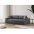 Atelier del Sofa Ugaona garnitura Pirlo 145x43x206cm Tamnosiva