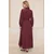 Trendyol Modest Ženska haljina Tctss26Eb00041, Ljubičasta