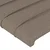 Vidaxl LED posteljno vzglavje taupe 180x5x78/88 cm blago