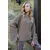 Trend Alacati Stili Ženska bluza Alc-X14434, Braon