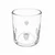 Cute&Cool HOME staklena čaša sa srcem 450ml