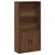 Regal za knjige boja hrasta 60x24x120 cm konstruirano drvo