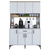 Hanah Home Komoda JE177 3423, 120x184.2x40 cm, Bela