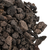 vidaXL Vulkansko kamenje 10 kg crno 1-2 cm