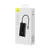 BASEUS Razdelilnik USB-C na 4x USB-A - siv