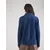 GUESS Bluza MONIQUE modra/črna