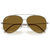 RAY-BAN Aviator Reverse Polarizovane naočare za sunce 0RBR0101S 004/83 59, Oker
